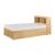 Bartly Wood/Wood Veneer Bookcase Bed w/ Storage Boxes, Twin Size
