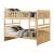 Bartly Wood/Wood Veneer Bunk Bed