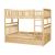 Bartly Wood/Wood Veneer Bunk Bed