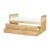 Bartly Wood/Wood Veneer Storage Trundle Bed, Twin/Twin Size