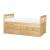 Bartly Wood/Wood Veneer Storage Trundle Bed, Twin/Twin Size