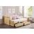 Bartly Wood/Wood Veneer Trundle Bed, Twin/Twin Size