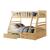 Bartly Wood/Wood Veneer Bunk Bed