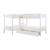 Galen Wood Corner Bunk Bed w/ Storage Boxes