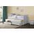 Galen Wood Storage Trundle Bed, Twin/Twin Size