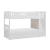 Galen Wood Bunk Bed w/ Twin Trundle & Reversible Step Storage, Twin/Twin Size