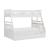 Galen Wood Bunk Bed w/ Twin Trundle, Twin/Full Size