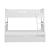 Galen Wood Bunk Bed w/ Storage Boxes, Twin/Full Size
