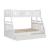 Galen Wood Bunk Bed w/ Storage Boxes, Twin/Full Size