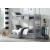 Orion Wood Bunk Bed w/ Storage Boxes, Twin/Twin Size