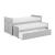 Orion Wood Trundle Bed, Twin/Twin Size