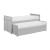 Orion Wood Trundle Bed w/ Storage Boxes, Twin/Twin Size