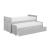 Orion Wood Trundle Bed w/ Storage Boxes, Twin/Twin Size