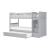 Orion Wood Bunk Bed w/ Reversible Step Storage, Twin/Twin Size