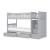 Orion Wood Bunk Bed w/ Reversible Step Storage, Twin/Twin Size