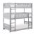 Orion Wood Triple Bunk Bed, Twin/Twin/Twin Size