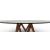 Cartesio Wood/Ceramic Round Dining Table