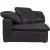 Clay Nubuck Leather Corner Chair