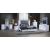 Ylime MDF/Wood Platform Bed w/LED Lighting, King Size