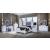 Ylime MDF/Wood Platform Bedroom Set w/LED Lighting