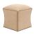 York Fabric Fully Upholstered Ottoman