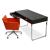 York 2-Drawer Wood Desk