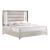 Zambrano MDF/Wood/Fabric Platform Bed w/LED Ligth, King Size
