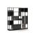 Combus Office Freestanding Shelving Unit 4x5 with Shelves Boxes, Planter Boxes, Cabinet with Drawer & PET Felt Back Panels