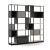 Combus Office Freestanding Shelving Unit 4x6 with Shelves Boxes, Cabinet with Drawer & Metal Back Panels