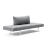 Zeal Deluxe Fabric Daybed w/Aluminum Straw Legs