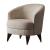 Zebra Microfiber Storage Chair