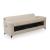 Zebra Microfiber Convertible Storage Sofa
