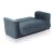 Zebra Microfiber Convertible Storage Living Room Set