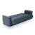 Zebra Microfiber Convertible Storage Living Room Set