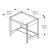 Zest Rectangular Wood Student Desk w/Drawer