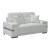 Zibak Leatherette Loveseat