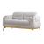 Zoe Fabric Loveseat