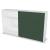 Standard Office Managerial Cabinet w/2 Drawers, 3 Open Shelves & HPL Sliding Door