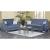 Zurich Fabric Storage Sleeper Living Room Set