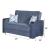 Zurich Fabric Storage Sleeper Living Room Set