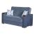 Zurich Fabric Storage Sleeper Loveseat