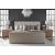 Bowie Leather Platform Bed, King Size