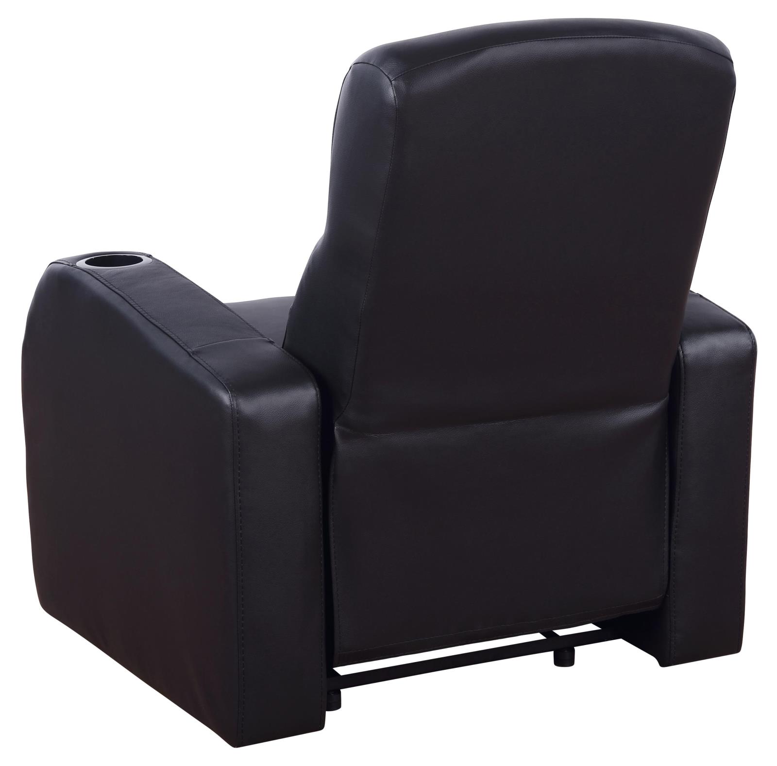Cyrus 3-Piece Top Grain Leather/PVC Home Theater Seating
