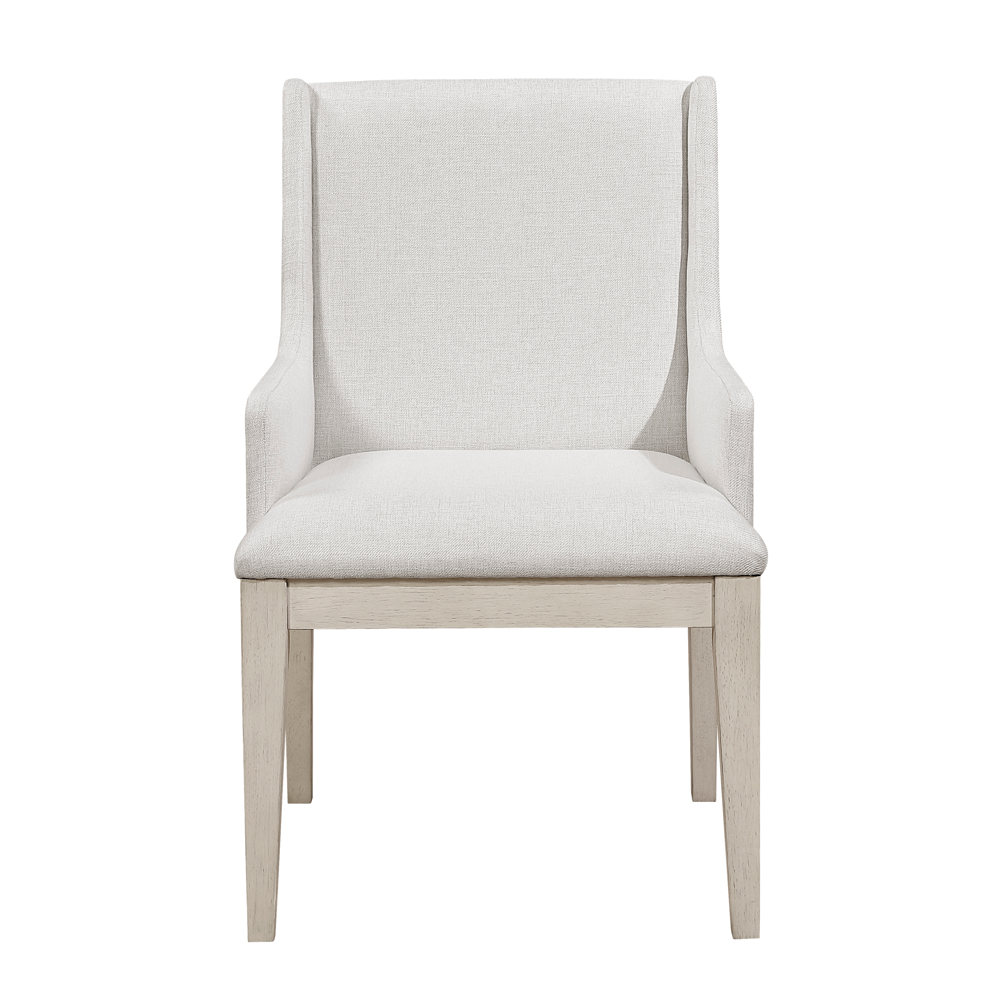 Tundra Fabric/Wood Arm Chair