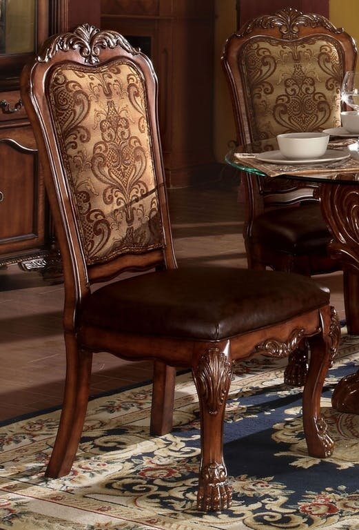 Dresden Glass/Wood Dining Set by ACME