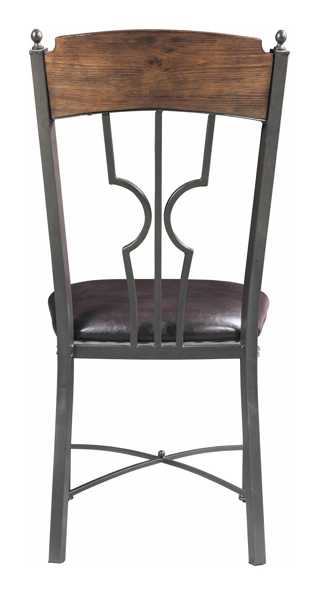 LynLee Leatherette/Metal Dining Chair