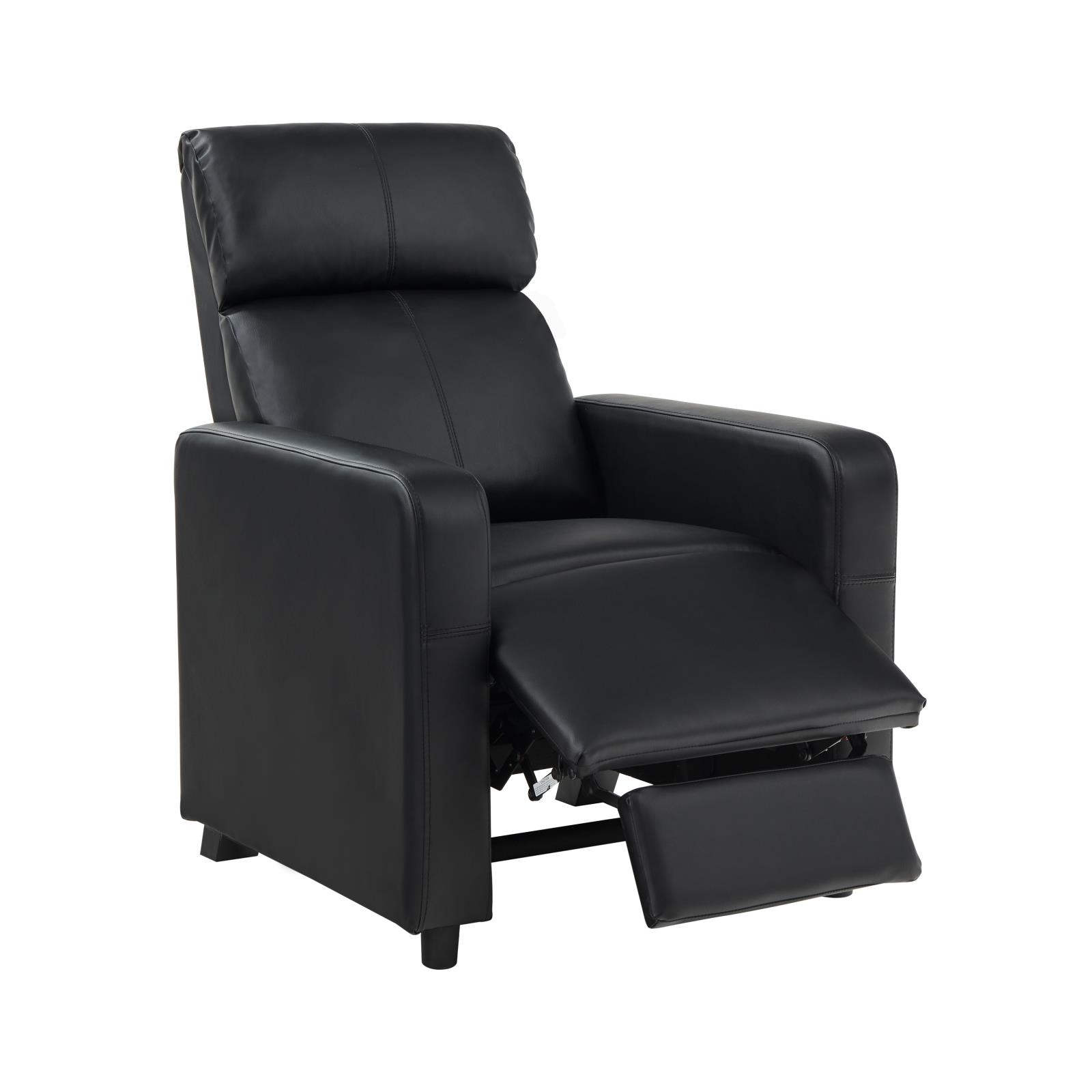 Toohey PU Home Theater Push Back Recliner