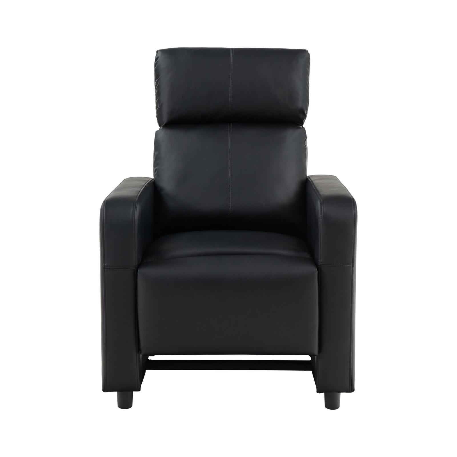 Toohey PU Home Theater Push Back Recliner