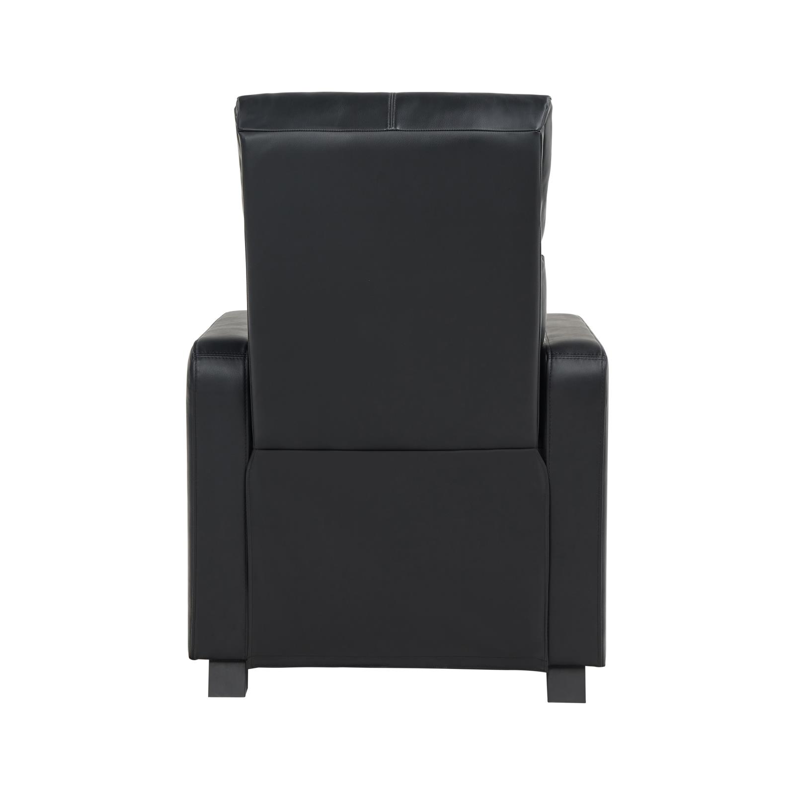 Toohey PU Home Theater Push Back Recliner