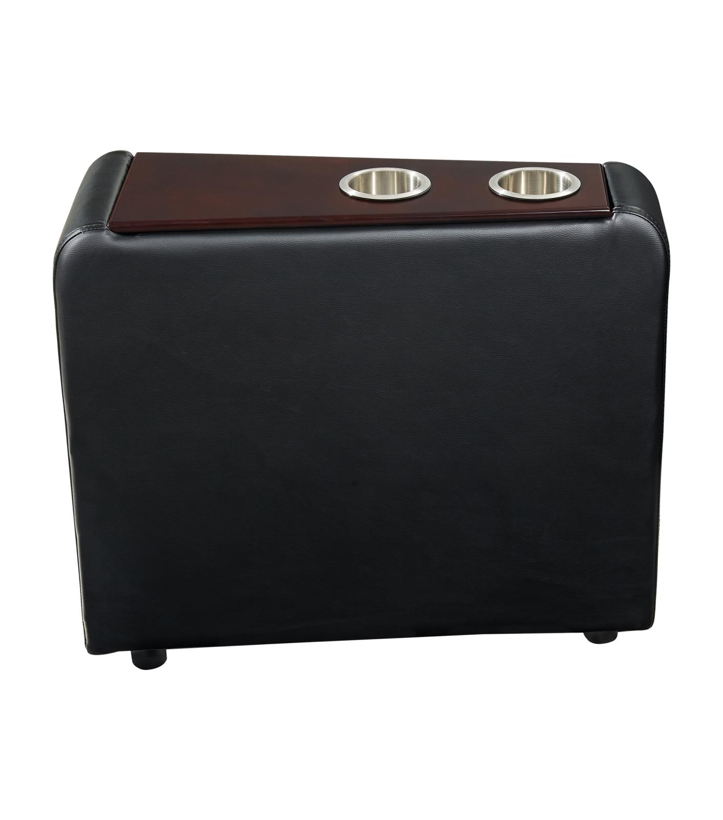 Toohey Home Theater Console Table with Two Cup Holders